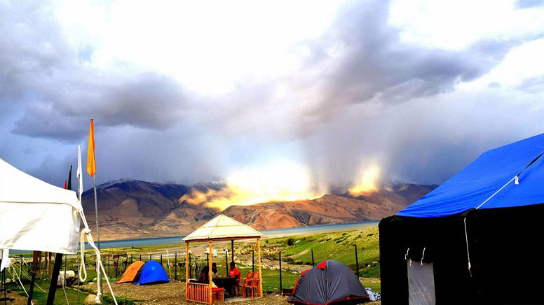Camp in Ladakh